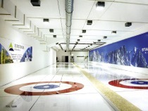 Die Curlingbahn im Sportpark in Kitzb?hel