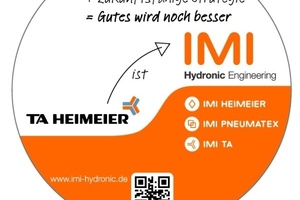  2014 erfolgt eine neue strategische Ausrichtung und damit einhergehend die Umfirmierung von TA Heimeier GmbH zu IMI Hydronic Engineering Deutschland GmbH.  