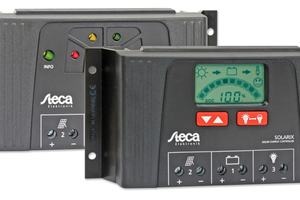  Leistungsstarke Solarladeregler Steca-„Solarix“ und Steca-„Solsum“ mit erhöhtem Modul- und Laststrom für größere Anlagen 