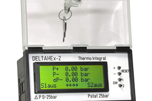  DeltaHEx-2“ zur Überwachung des Warmwasserbereiters auf Dichtheit. 