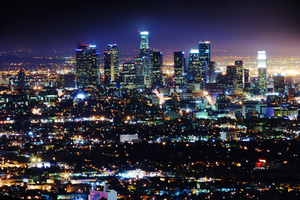  Straßenbeleuchtung in Los Angeles 