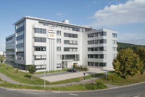  Der neue Firmensitz der Hotmobil-Zentrale im Industriepark 322 in Gottmadingen 
