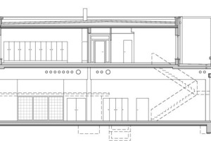  Schnittdarstellung des Neubaus FB 4 