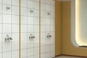  Die Vorwand-Duscharmaturen „Vitus“ von Schell überzeugen bei der Modernisierung von öffentlichen, halböffentlichen und gewerblichen Duschbereichen. 