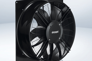  Das modulare Konzept des ?AxiBlade? ermöglicht dem Anwender maximale Flexibilität, um den Ventilator im typischen Arbeitsbereich möglichst nah am Optimum zu betreiben. 