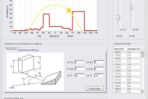  Horizont-Editor in Polysun 5.8 