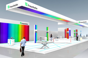  Die Sonderschau der Fraunhofer-Allianz Bau im Modell  