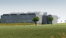 F?r seine nachhaltige Planung und Bauweise bekam das bestehende Cloud-Rechenzentrum in Biere 2014 das LEED-Gold-Zertifikat.