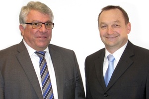  Volker Eckmann (v.l.n.r.) und Steffen Wintergerst, Geschäftsführer der GIF ActiveVent GmbH 