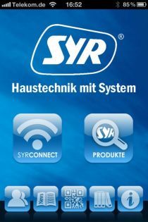SYR „Connect“-App