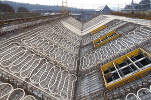  Die Betonkerntemperierung von Roth sorgt ganzjährig für Wohlfühltemperaturen im Erwin-Piscator-Haus im Marburger Stadtzentrum.  