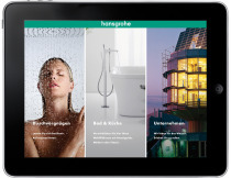 Katalog-App von Hansgrohe