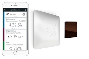  App, Controller und Raumsensor, Alpha Eos Stuttgart 