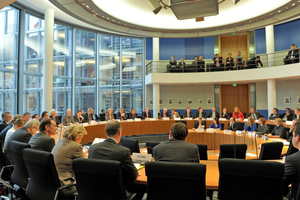 Blick in den Sitzungssaal des Ausschusses für Wirtschaft und Energie 