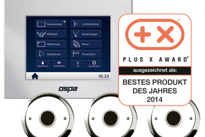  „Ospa-BlueControl III Web“ erhielt 2014 den Plus X Award als Bestes Produkt des Jahres in der Produktgattung. Dies gilt auch für die Gegenstromanlage Ospa-„PowerSwim 3“ (Im Bild unten). 