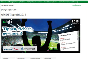  Alle Informationen, die Spielregeln und die Tippbedingungen finden Sie direkt unter www.tab.de/em-tipp 