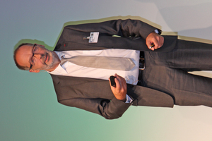  Martin Törpe, Produkt-Management AL-KO Therm, informierte über die Ökodesign-Anforderungen für Lüftungsgeräte.  