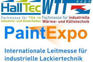  HallTec, WTT Expo und PaintExpo 