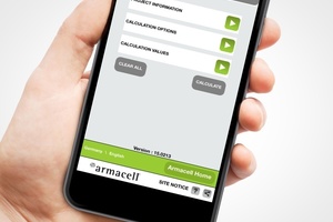  Mit der „ArmWin“-App lassen sich Dämmschichten direkt auf der Baustelle ermitteln. 