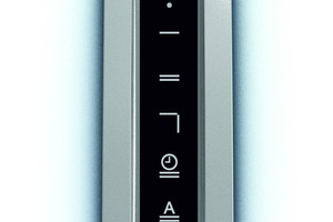 Touchpanel des Beschlagsantriebs der Serie „BDT“ von der D+H Mechatronic AG  