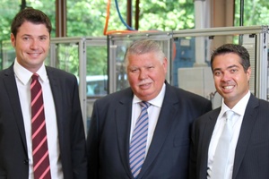  Christian Metz (li.), Albert Metz (Mitte) und Jochen Metz (re.) 