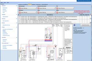  Mit der „Logasoft Wärmepumpenauslegung“ kann die Hydraulik ausgewählt werden. 