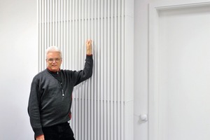  Reinhold Buckmüller sieht in der Kombination niedriger Systemtemperaturen und großer Wärmekörper eine sinnvolle Möglichkeit zur Optimierung der Energieeffizienz 