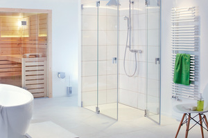  „Margarethe“ ermöglicht Duschen-Konfigurationen für nahezu jede Einbau-Situation. 