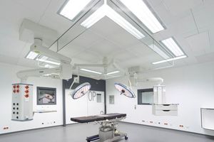  Dreifaltigkeits-Krankenhaus Wesseling, Umluft-Decke für Operationsräume mit turbulenzarmer Verdrängungsströmung (TAV)  