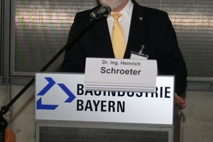  Dr.-Ing. Heinrich Schroeter beim 1. Bayerischen Brandschutzkongress 