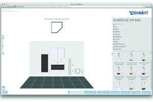  Online-Badplaner von Duravit 