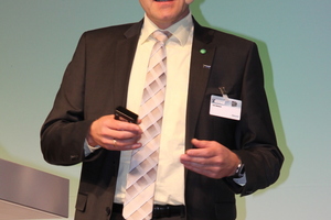  Ralf Mühleck, Projektingenieur Klimatechnik bei ebm-papst, gab den Anwesenden einen Überblick über technische Entwicklungen des Mulfinger Herstellers.  