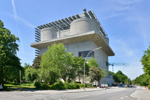  Der Energiebunker nach seinem Umbau im Juni 2013 