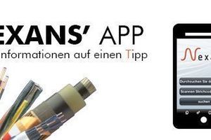  Die deutschsprachige Version der Nexans-App ist kostenlos verfügbar. 
