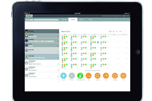  Mit dem Smart-Cloud-System hat der Anwender mittels Smartphone oder Computer die volle Kontrolle über alle Klimasysteme in jeder Filiale.  