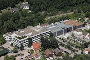  Der Hauptsitz von Hansgrohe in Schiltach heute 