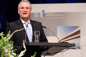  Bayerischer Staatsminister Joachim Herrmann auf dem 22. Bayerischen Ingenieuretag 