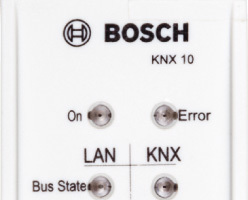  Mit dem Bosch-Gateway ?KNX 10? lassen sich Junkers-Heizsysteme in den weltweit offenen Bus-Standard zur Gebäudeautomation KNX einbinden. 