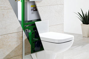  Das „Eco Plus WC“-Element von Viega  