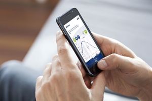  Hausverwalter und Mieter erhalten mit der „EDM mobil“-App einen schnellen und komfortablen Überblick über ihre Energieverbrauchswerte und -kosten 