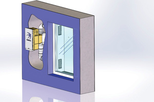  Fensterleibung für das Lüftungssystem „freeAir 100“ 