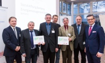 Vergabe des Nachhaltigkeitspreis „energie.effizienz.gewinner 2017“ an die Sozialstiftung Bamberg