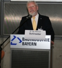 Dr.-Ing. Heinrich Schroeter beim 1. Bayerischen Brandschutzkongress