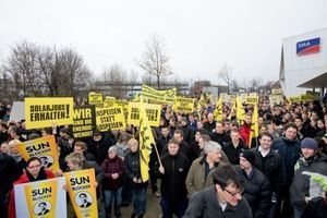  Proteste bei SMA 