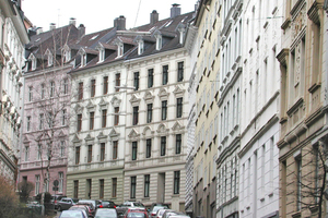  Durch gründerzeitliche Bauten geprägtes Stadtbild in Wuppertal 
