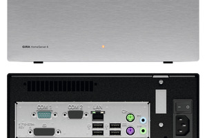  Der „Gira HomeServer 4“ ist der Bordcomputer für das "intelligente" Haus 