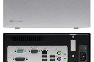  Der „Gira HomeServer 4“ ist der Bordcomputer für das "intelligente" Haus 