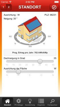 App „StromRechner“ von IBC Solar 