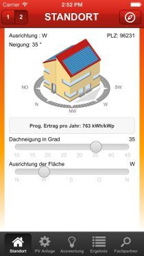 App „StromRechner“ von IBC Solar 