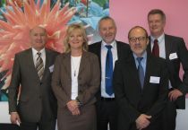 Der Vorstand des Forschungsrats K?ltetechnik: Roland Handschuh, Monika Witt, Dr. Harald Kaiser, Axel Kriegsmann, Felix Flohr  
